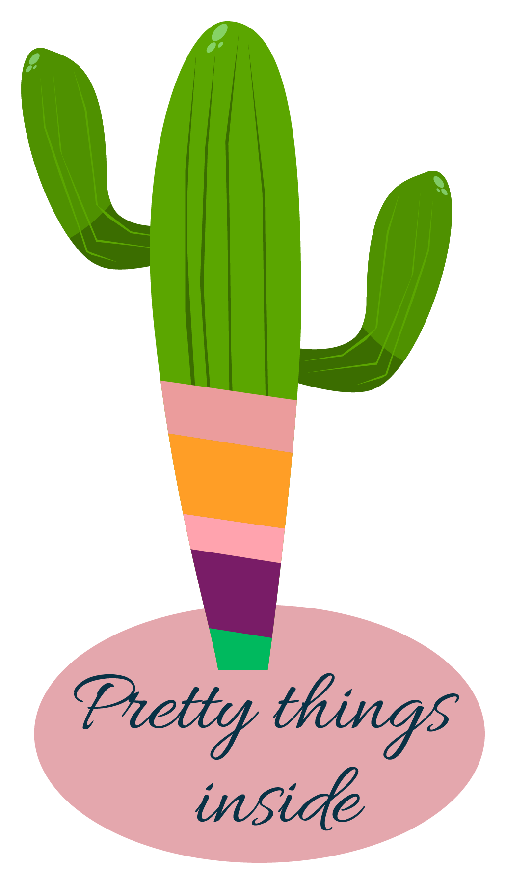 Inspirational Quote Pretty Things Inside Motivational Sticker Vinyl Decal Motivation Stickers- 5" Vinyl Sticker Waterproof