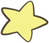 Inspirational Quote Yellow Star Motivational Sticker Vinyl Decal Motivation Stickers- 5" Vinyl Sticker Waterproof