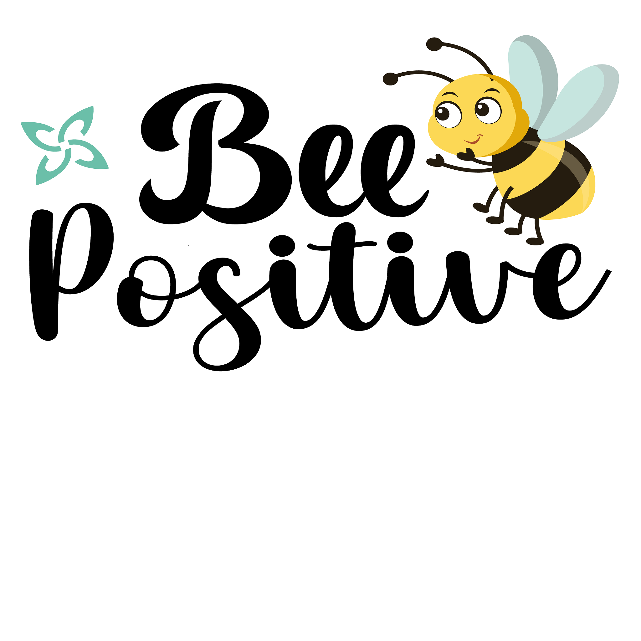 Inspirational Quote Be Positive Motivational Sticker Vinyl Decal Motivation Stickers- 5" Vinyl Sticker Waterproof