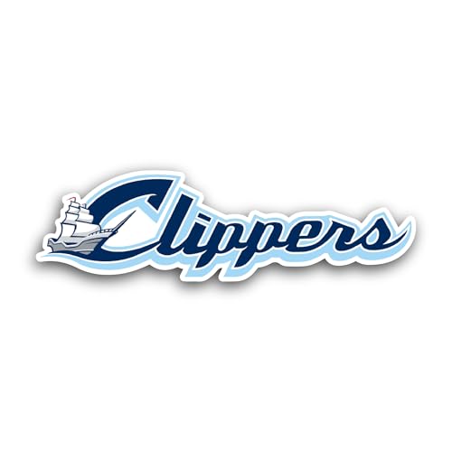 2 (Pieces) 3" and 5" C0lumbus Clippers Sticker, Waterproof Vinyl Decals for Many Purpose Like Cars,