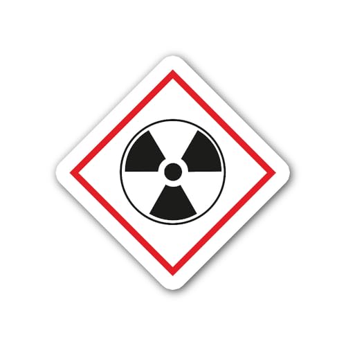 2 (Pieces) 3" and 5" Globally Harmonized System Sign Sticker, Waterproof Vinyl Decals for Many Purpo