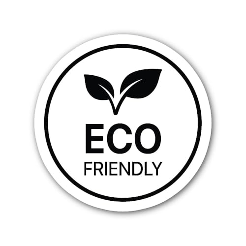 2 (Pieces) 3" and 5" ECO Friendly Sticker, Waterproof Vinyl Decals for Many Purpose Like Cars, Truck