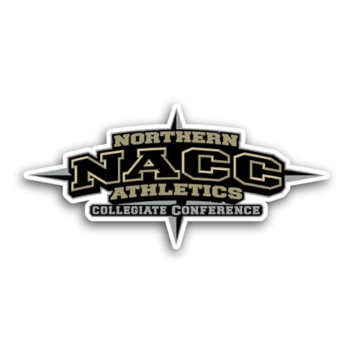 2 (Pieces) 3" and 5" N0rthern Athletics Collegiate Conferenc Sticker, Waterproof Vinyl Decals for Ma