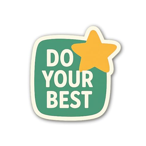 Creative and Inspirational Sticker 5" Vinyl Sticker Waterproof
