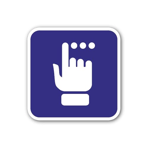 2 (Pieces) 3" and 5" Hidden Invisible Sticker Waterproof Vinyl Decals for Many Purpose Like Cars, Tr