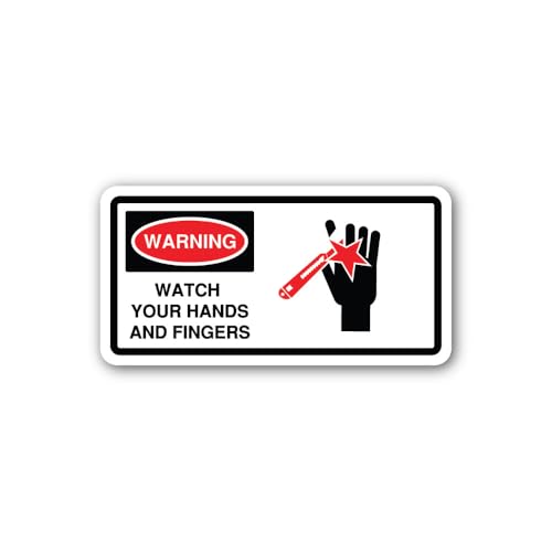 2 (Pieces) 3" and 5" Utility Knife Sticker, Waterproof Vinyl Decals for Many Purpose Like Cars, Truc