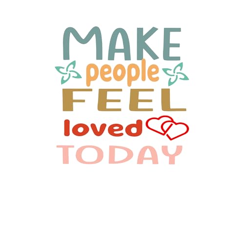 2 (Pieces) 3" and 5" Stickers n Decals Just Spreading Some Love - Motivational Sticker Vinyl Decal S