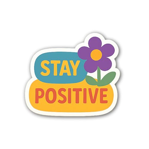 Explicit Text Attractive Background Card Photo Sticker 5" Vinyl Sticker Waterproof