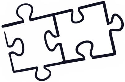 Inspirational Quote Jigsaw Puzzle Motivational Sticker Vinyl Decal Motivation Stickers- 5" Vinyl Sticker Waterproof