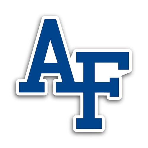 2 (Pieces) 3" and 5" Air F0rce Falcons Sticker, Waterproof Vinyl Decals for Many Purpose Like Cars,