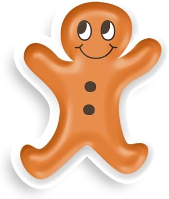 Inspirational Quote Merry Christmas Ginger Cookie Motivational Sticker Vinyl Decal Motivation Stickers- 5" Vinyl Sticker Waterproof