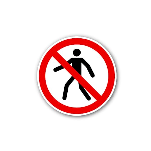 2 (Pieces) 3" and 5" Off Limits Sticker, Waterproof Vinyl Decals for Many Purpose Like Cars, Trucks,