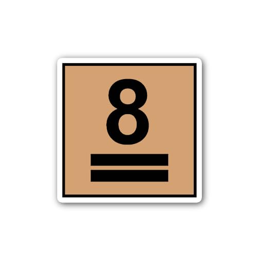 2 (Pieces) 3" and 5" Maximum Stack icon Sticker, Waterproof Vinyl Decals for Many Purpose Like Cars,