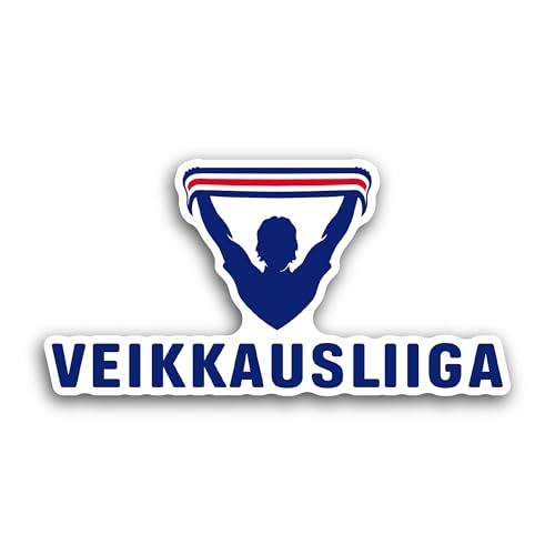 2 (Pieces) 3" and 5" Veikkausl1iga Sticker, Waterproof Vinyl Decals for Many Purpose Like Cars, Truc