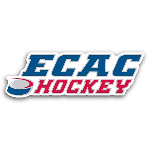 2 (Pieces) 3" and 5" ECAC H0ckey Sticker, Waterproof Vinyl Decals for Many Purpose Like Cars, Trucks