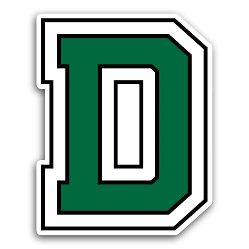 2 (Pieces) 3" and 5" Dartm0uth College Sticker, Waterproof Vinyl Decals for Many Purpose Like Cars,