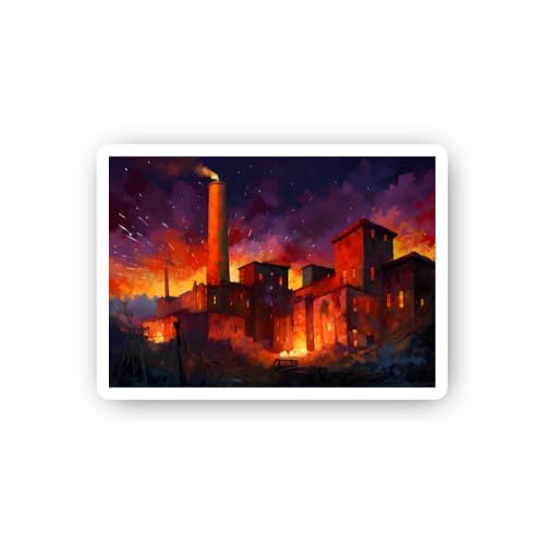 2 (Pieces) 3" and 5" Noted Basketball Player Sticker, Waterproof Vinyl Decals for Many Purpose Like