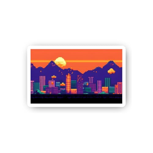 2 (Pieces) 3" and 5" Creative Actor and Film Producer Sticker, Waterproof Vinyl Decals for Many Purp