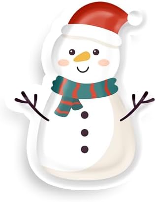 Inspirational Quote Xmas Sticker Snowman Red Cap Motivational Sticker Vinyl Decal Motivation Stickers- 5" Vinyl Sticker Waterproof