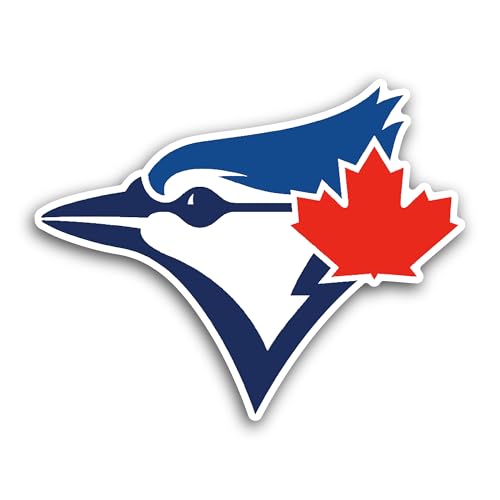 2 (Pieces) 3" and 5" Blu3 Jays Sticker, Waterproof Vinyl Decals for Many Purpose Like Cars, Trucks,