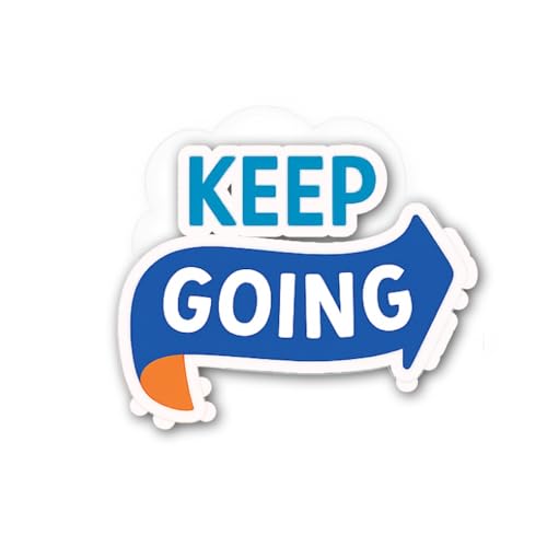 Emotive Quote with spotlights Sticker 5" Vinyl Sticker Waterproof