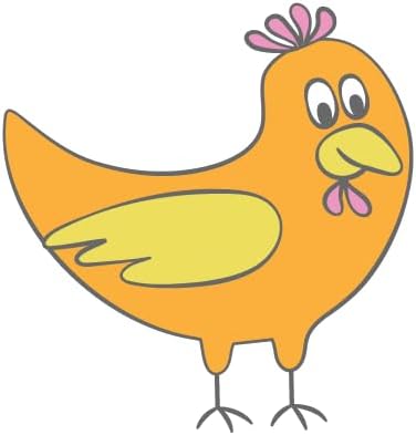 Inspirational Quote "Easter Chicken" Motivational Sticker Vinyl Decal Motivation Stickers- 5" Vinyl Sticker Waterproof