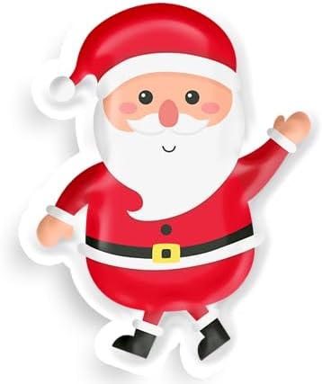 Inspirational Quote Santa Say Hello Motivational Sticker Vinyl Decal Motivation Stickers- 5" Vinyl Sticker Waterproof