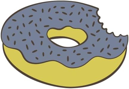 Inspirational Quote Purple Donut Sticker Motivational Sticker Vinyl Decal Motivation Stickers- 5" Vinyl Sticker Waterproof