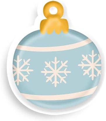 Inspirational Quote Christmas Ball Motivational Sticker Vinyl Decal Motivation Stickers- 5" Vinyl Sticker Waterproof