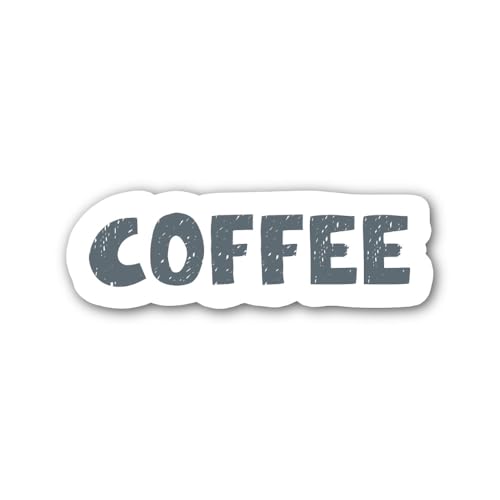 2 (Pieces) 3" and 5" Hand-Drawn Summer Label Sticker, Waterproof Vinyl Decals for Many Purpose Like