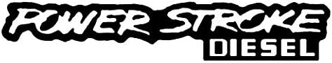 decals (Set of 3) Powerstroke Diesel Sticker - Sticker Graphic - Auto, Wall, Laptop, Cell, Truck Sticker for Windows, Cars, Trucks