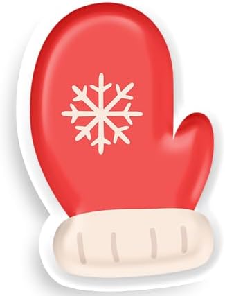 Inspirational Quote Red Mitten Motivational Sticker Vinyl Decal Motivation Stickers- 5" Vinyl Sticker Waterproof