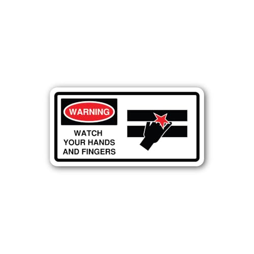 2 (Pieces) 3" and 5" Star Impact Sticker, Waterproof Vinyl Decals for Many Purpose Like Cars, Trucks