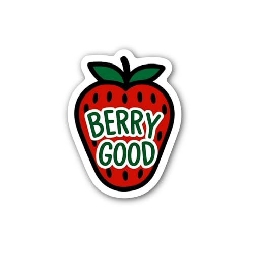 Motivational Text on Green Background Sticker - 5" Vinyl Sticker Waterproof