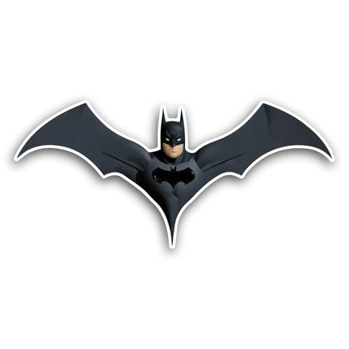 2 (Pieces) 3" and 5" Bat Sticker, Waterproof Vinyl Decals for Many Purpose Like Cars, Trucks, Laptop