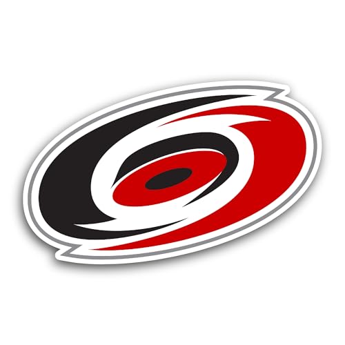 2 (Pieces) 3" and 5" Car0lina Hurricanes Sticker, Waterproof Vinyl Decals for Many Purpose Like Cars