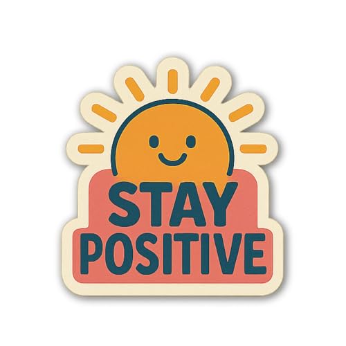 Difficulty Text Effect Attractive Background Card Photo Sticker 5" Vinyl Sticker Waterproof