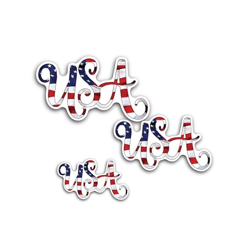 2 (Pieces) 3" and 5" Crater Lake National Park Sticker, Waterproof Vinyl Decals for Many Purpose Lik