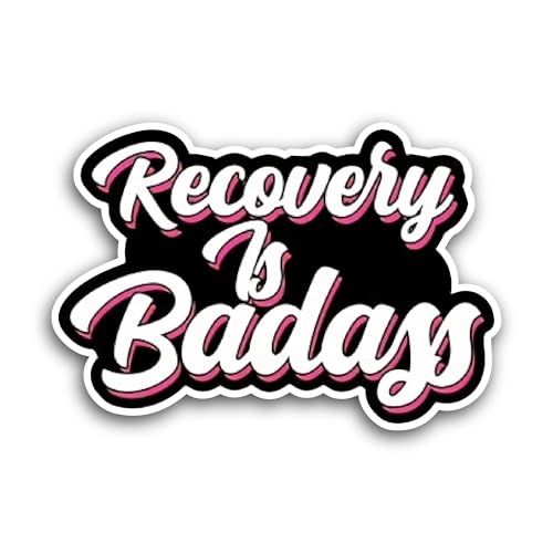 2 (Pieces) 3" and 5" Recovery Sticker, Waterproof Vinyl Decals for Many Purpose Like Cars, Trucks, L