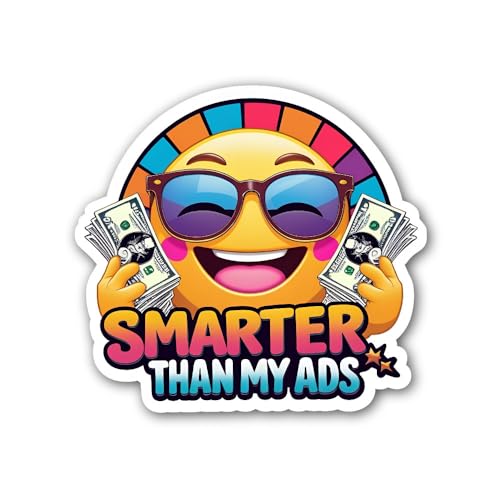 4 (Pieces) 4" and 3", 2.5, 1.75 Wake UP Sticker, Waterproof Vinyl Decals for Many Purpose Like Cars,