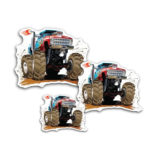 2 (Pieces) 3" and 5" Silhouette of A Car Sticker, Waterproof Vinyl Decals for Many Purpose Like Cars