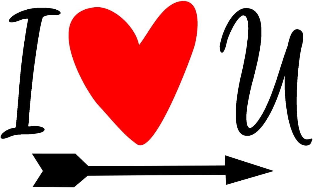 Inspirational Quote I U Motivational Sticker Vinyl Decal Motivation Stickers- 5" Vinyl Sticker Waterproof