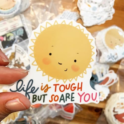 Inspirational Quote Three Popsicle Icecream Motivational Sticker Vinyl Decal Motivation Stickers- Ch