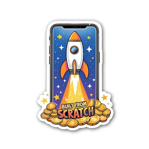 4 (Pieces) 4" and 3", 2.5, 1.75 Zip it Sticker, Waterproof Vinyl Decals for Many Purpose Like Cars,