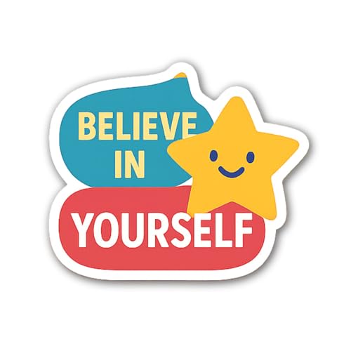 Portrait of Person with Gradient Effect and Religious Quote Pray Everyday Sticker 5" Vinyl Sticker W