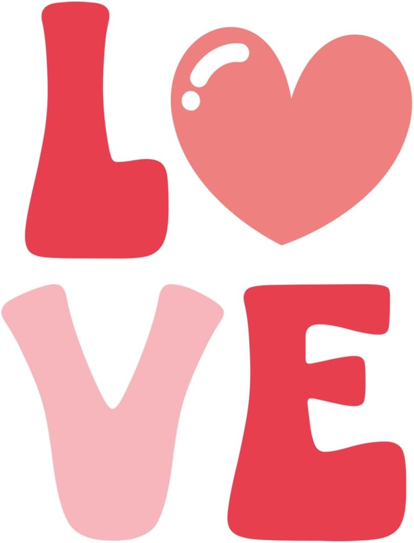 Inspirational Quote Love Heart Sticker Style Motivational Sticker Vinyl Decal Motivation Stickers- 5" Vinyl Sticker Waterproof