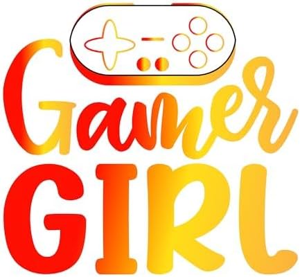 Inspirational Quote Gamer Girl Great Gift Motivational Sticker Vinyl Decal Motivation Stickers- 5" Vinyl Sticker Waterproof