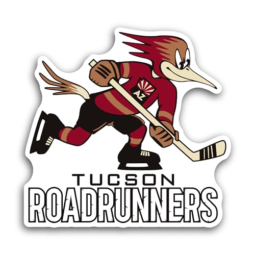 2 (Pieces) 3" and 5" Tucs0n Roadrunners Sticker, Waterproof Vinyl Decals for Many Purpose Like Cars,