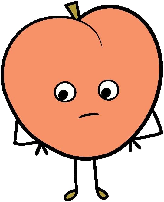 Inspirational Quote Peach Sticker Motivational Sticker Vinyl Decal Motivation Stickers- 5" Vinyl Sticker Waterproof