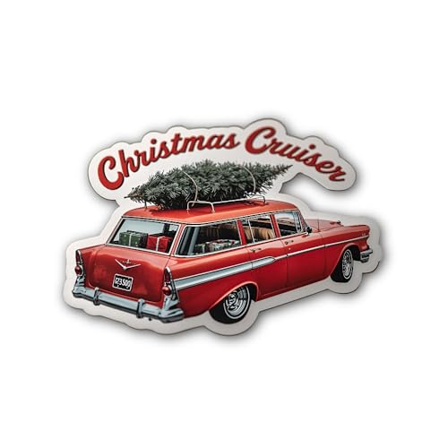2 (Pieces) 3" and 5" Welcome Home Wreath Sticker, Waterproof Vinyl Decals for Many Purpose Like Cars